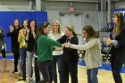 WBBall Final Four tribute  Wheaton College honored the 25th anniversary of the 1994-95 women’s basketball team that went to the NCAA final four during halftime ceremony of Wheaton’s game against Mount Holyoke College Saturday, January 18, 2020. - Photo By: KEITH NORDSTROM : Wheaton, basketball, NCAA, Final Four, 25th anniversary